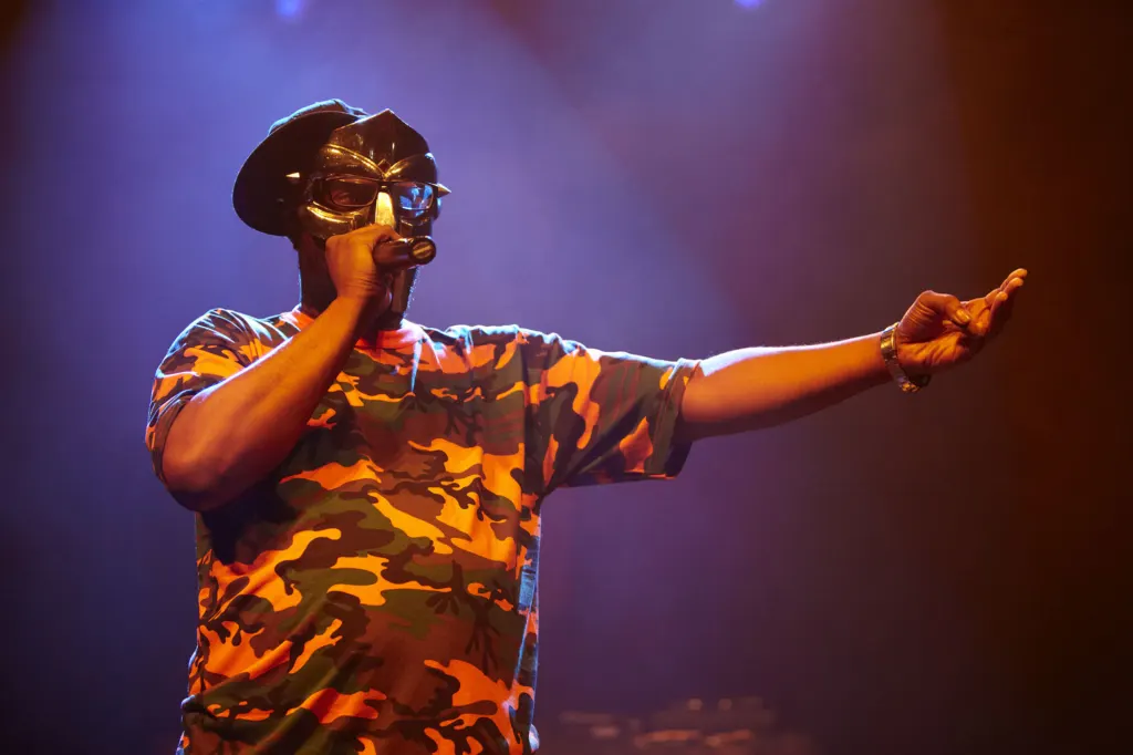 MF DOOM performing at HMV Forum, London